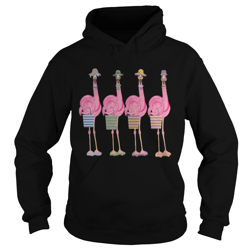 Flamingos shopping Hoodie