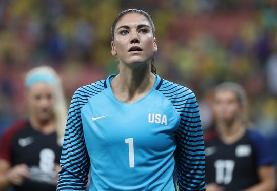 Former USWNT goalie Hope Solo