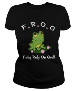 Frog fully rely on God  Classic Ladies