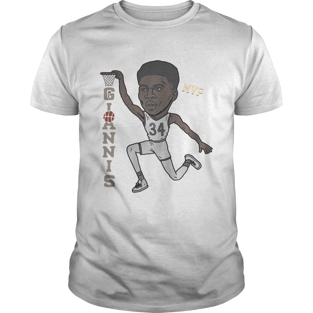 Giannis Antetokounmpo MVP shirt