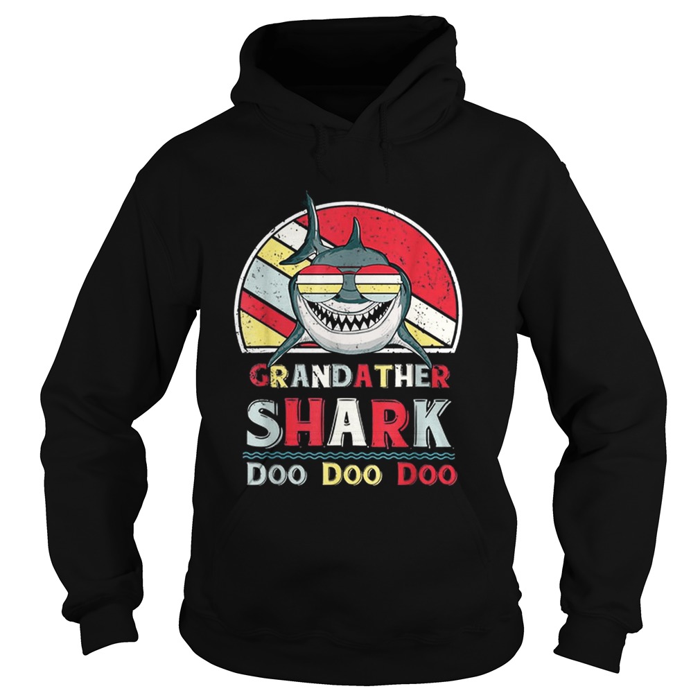 Grandfather Shark Doo Doo Doo Best Fathers Day Hoodie