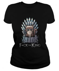 Grumpy Cat Fuck The King Game Of Thrones  Classic Ladies