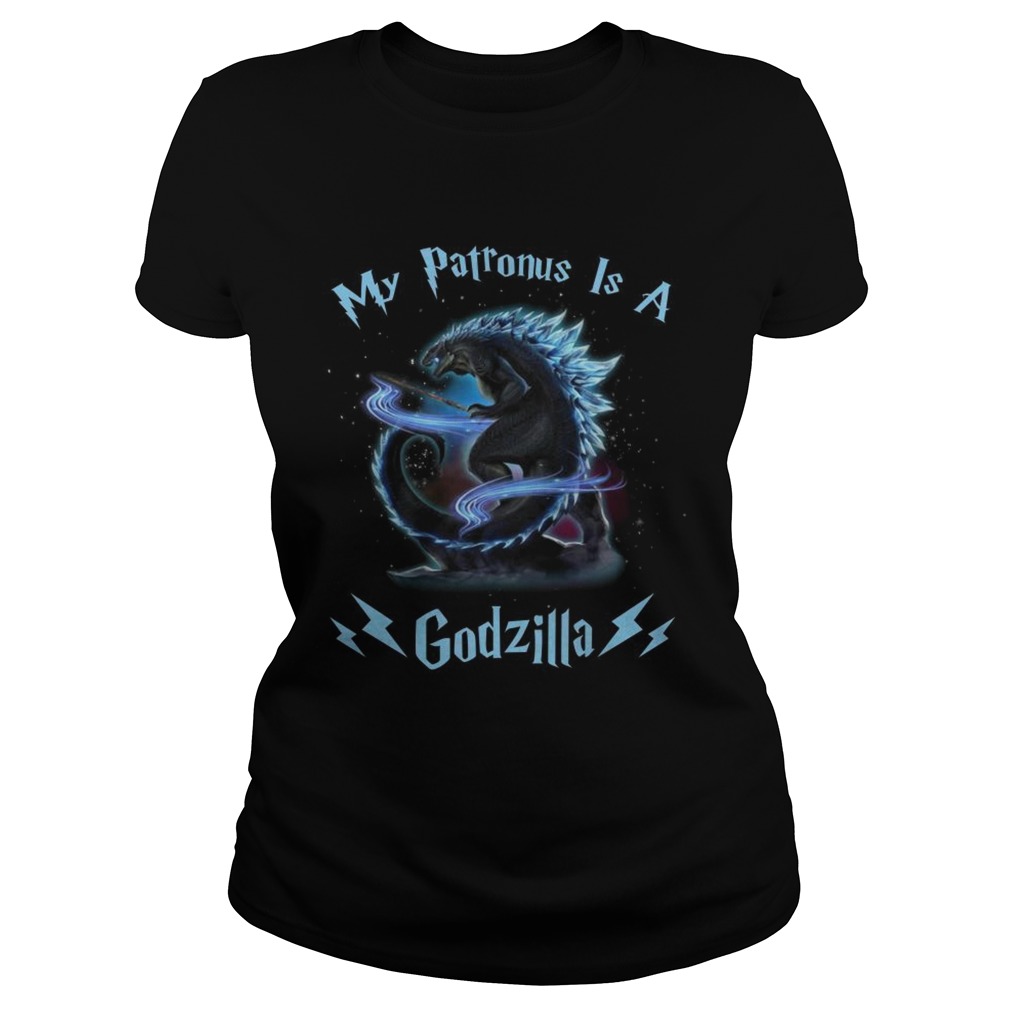 Harry Potter my Patronus is a Godzilla Classic Ladies