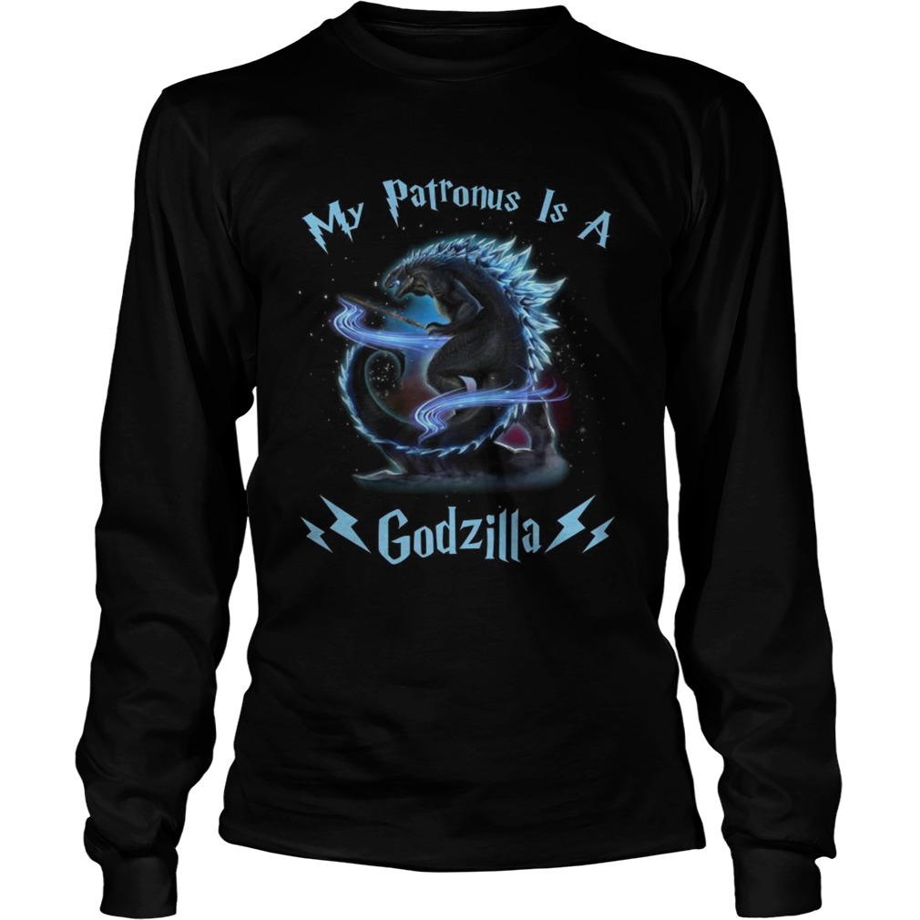 Harry Potter my Patronus is a Godzilla LongSleeve