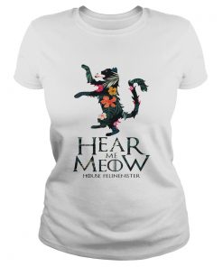 Hear me Meow House Felineister Game of Thrones  Classic Ladies