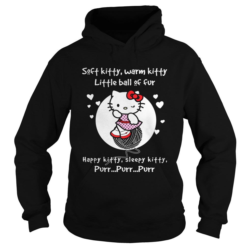 Knitting Hello Kitty Soft Kitty warm Kitty little ball of fur Hoodie