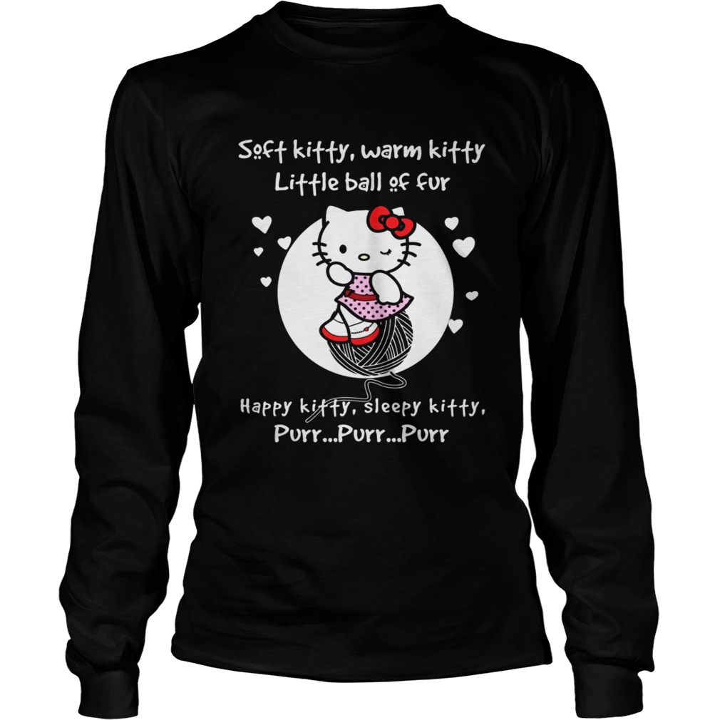 Knitting Hello Kitty Soft Kitty warm Kitty little ball of fur LongSleeve