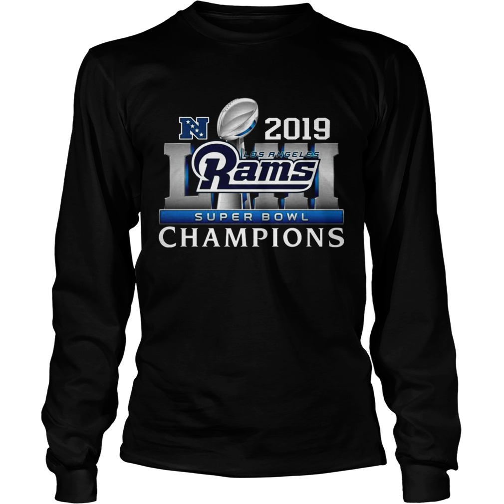 Los Angeles Rams 2019 Super Bowl Champions LongSleeve