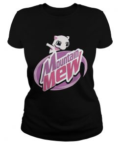 Mew Mountain Mew Mtn Dew Pokemon  Classic Ladies