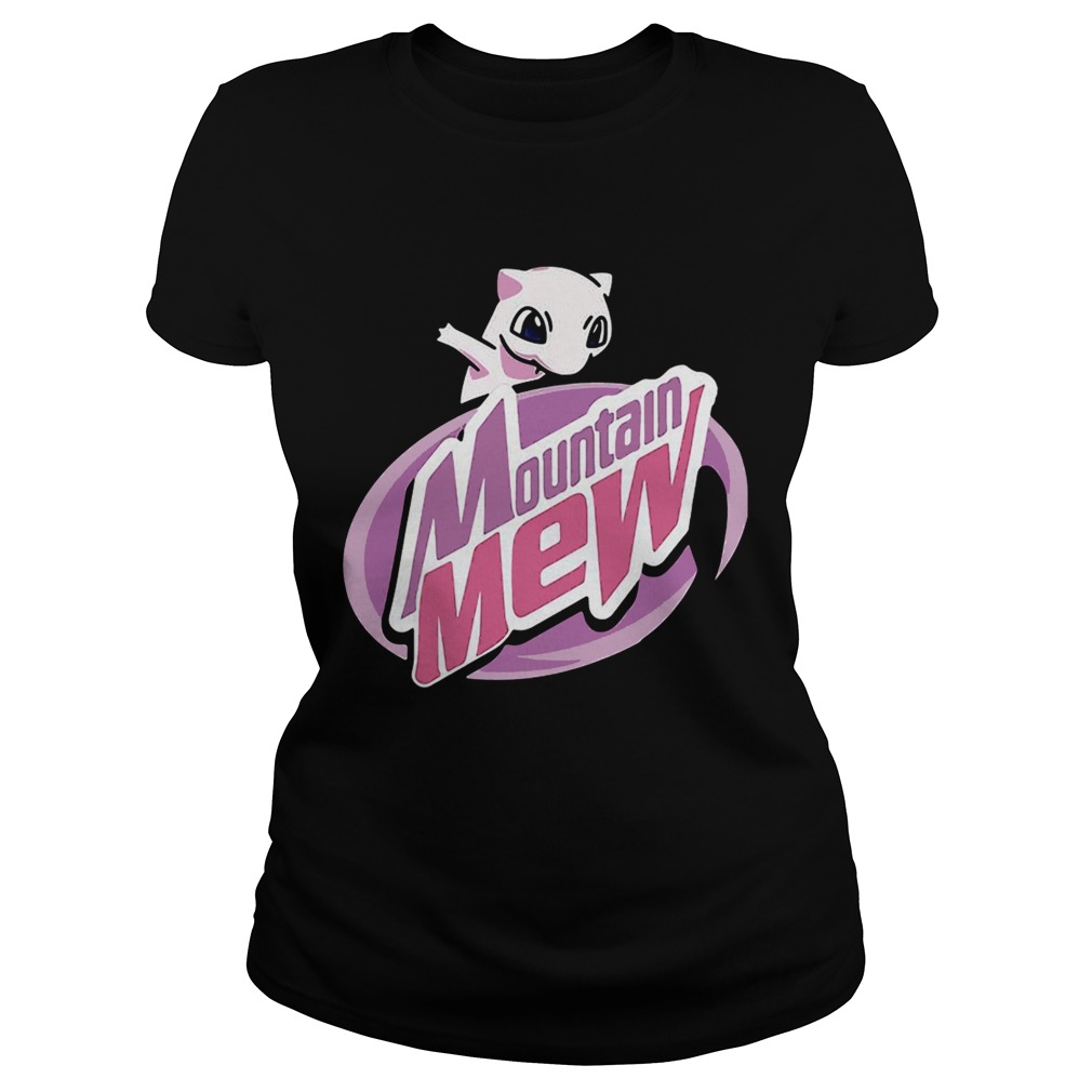 Mew Mountain Mew Mtn Dew Pokemon Classic Ladies