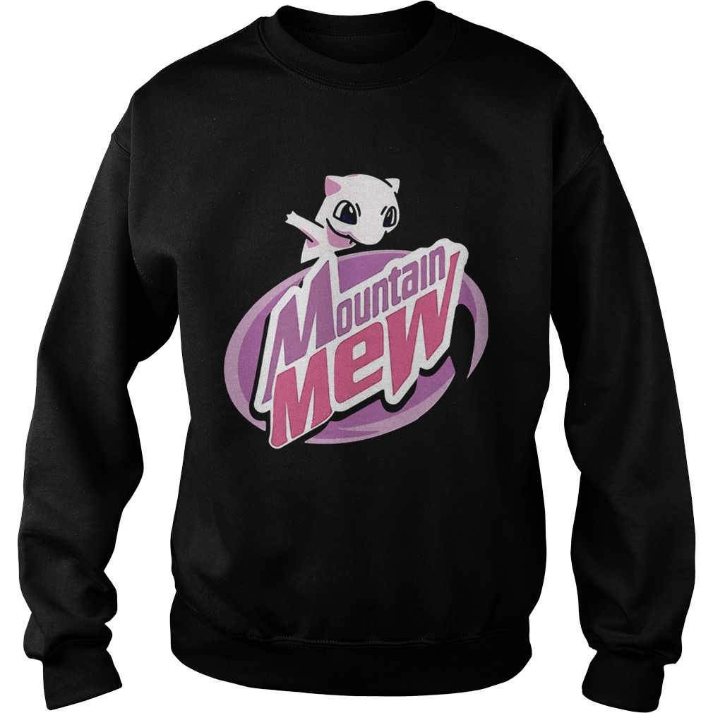 Mew Mountain Mew Mtn Dew Pokemon Sweatshirt