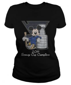 Mickey Mouse Stanley Cup Champions 2019  Classic Ladies