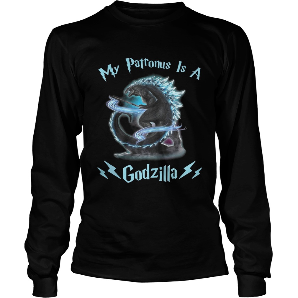 My Patronus Is A Godzilla Shirt LongSleeve