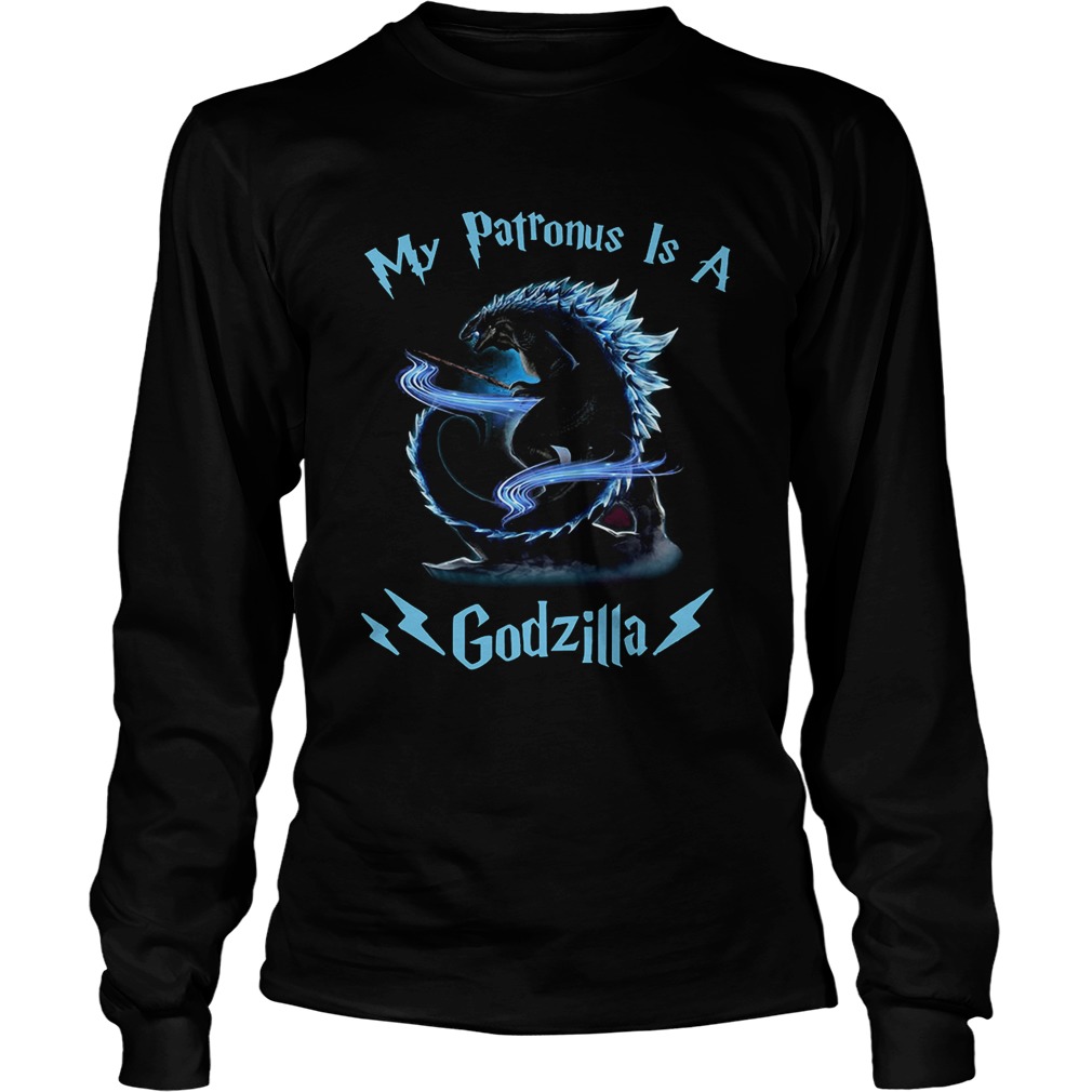 My patronus is a Godzilla LongSleeve