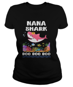 Nana Shark Family Doo Doo Doo  Classic Ladies