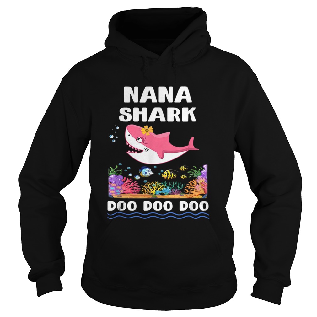 Nana Shark Family Doo Doo Doo Hoodie