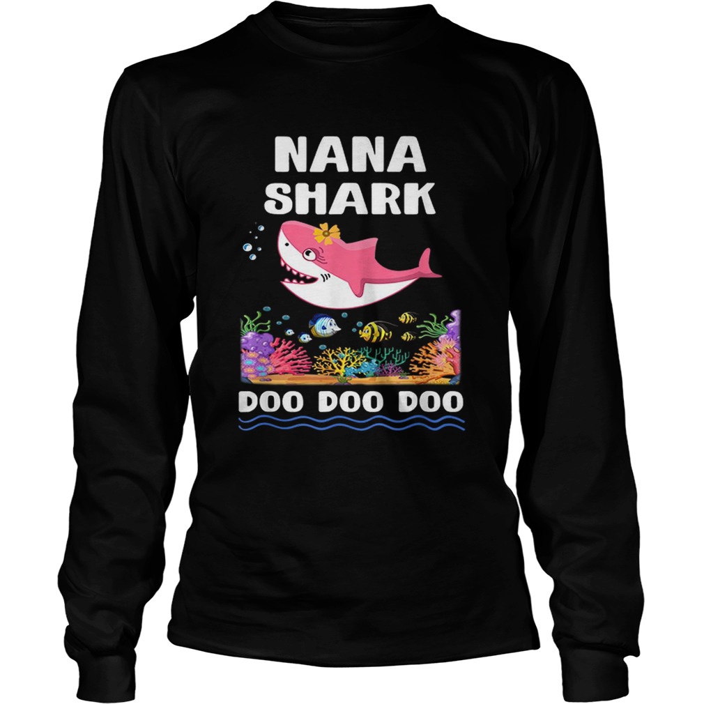 Nana Shark Family Doo Doo Doo LongSleeve