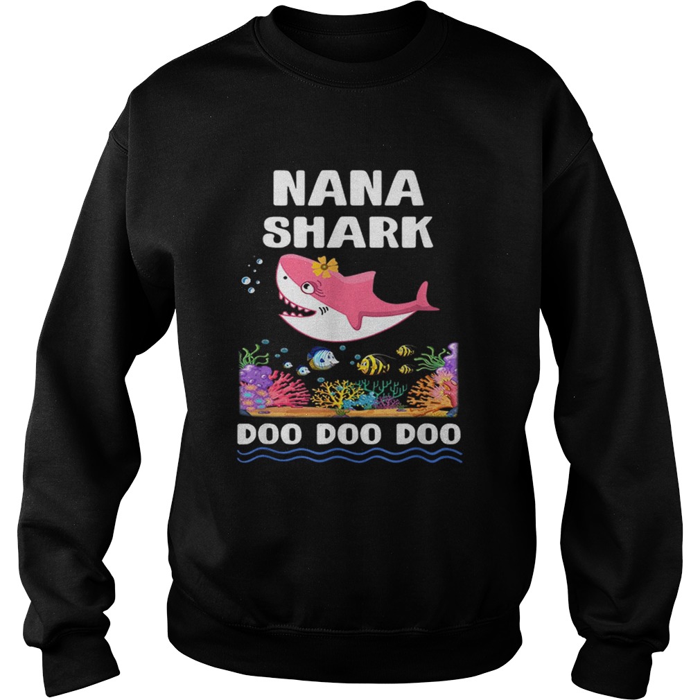 Nana Shark Family Doo Doo Doo Sweatshirt