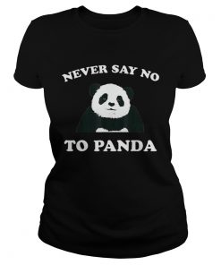 Never Say No To Panda Black  Classic Ladies