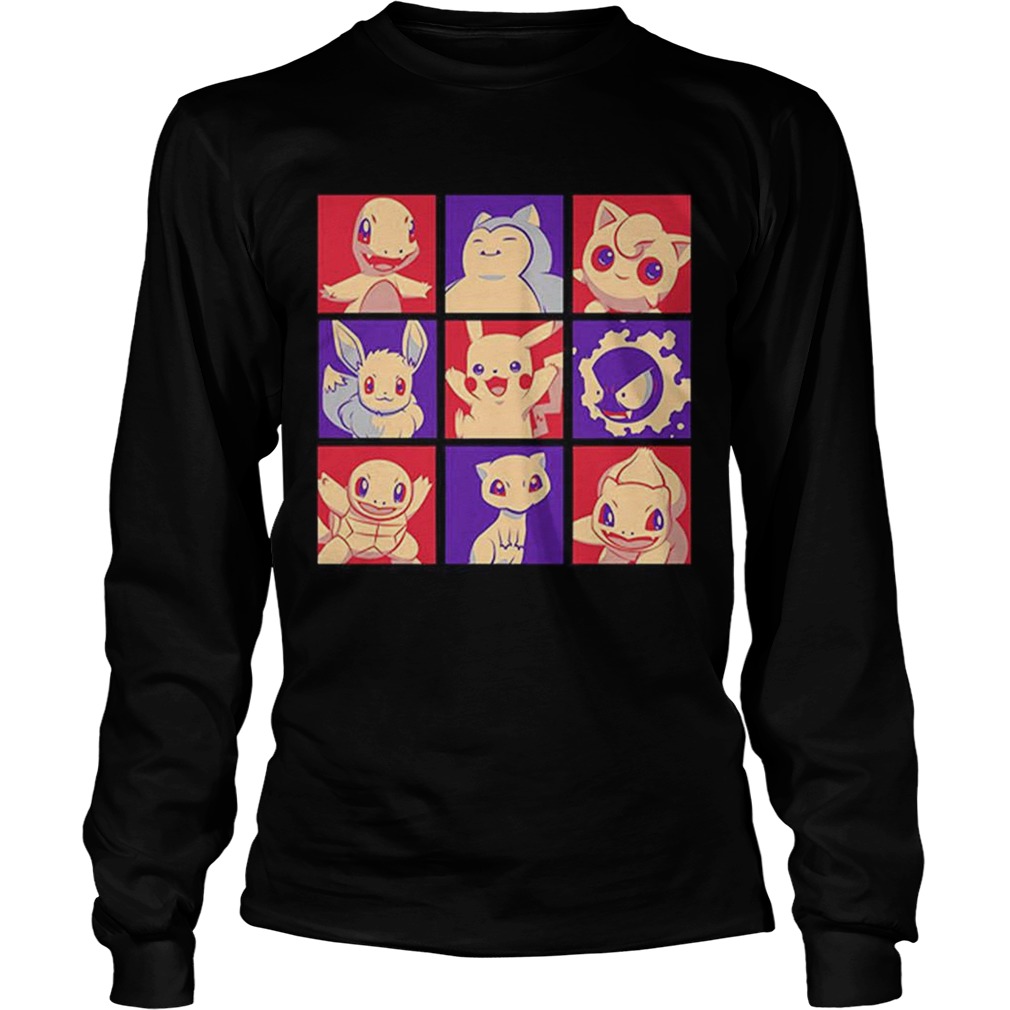 Premium Pokemon art Detective Pikachu LongSleeve