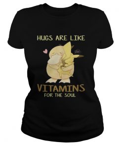 Psyduck hug Pikachu hugs are like vitamins for the soul  Classic Ladies