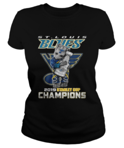 ST Louis Blues 2019 Stanley Cup Champions  Classic Ladies