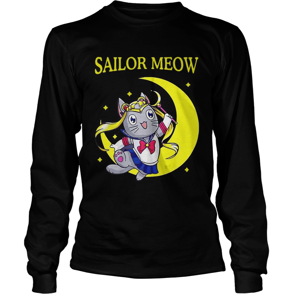 Sailor Meow cat moon LongSleeve