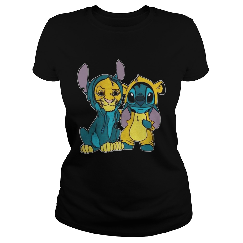 Simba and Stitch best friend Classic Ladies