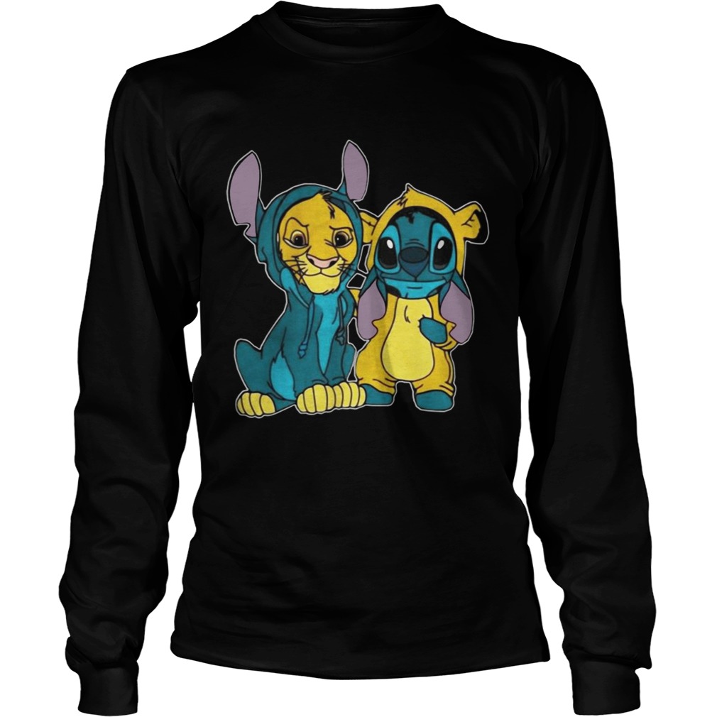 Simba and Stitch best friend LongSleeve