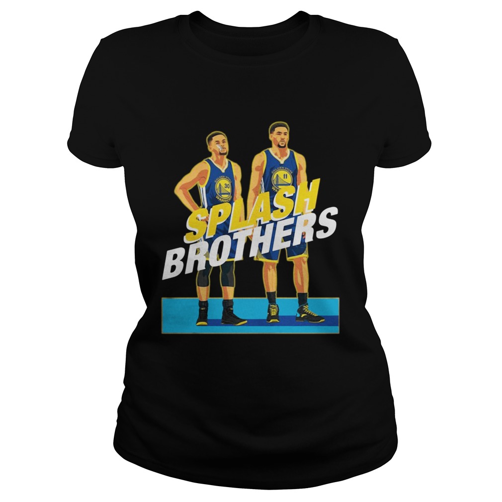 Splash Brothers Stephen Curry Klay Thompson Classic Ladies