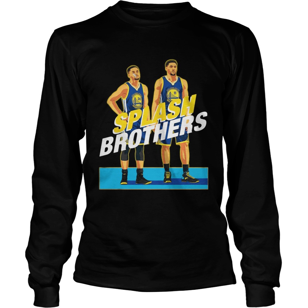 Splash Brothers Stephen Curry Klay Thompson LongSleeve