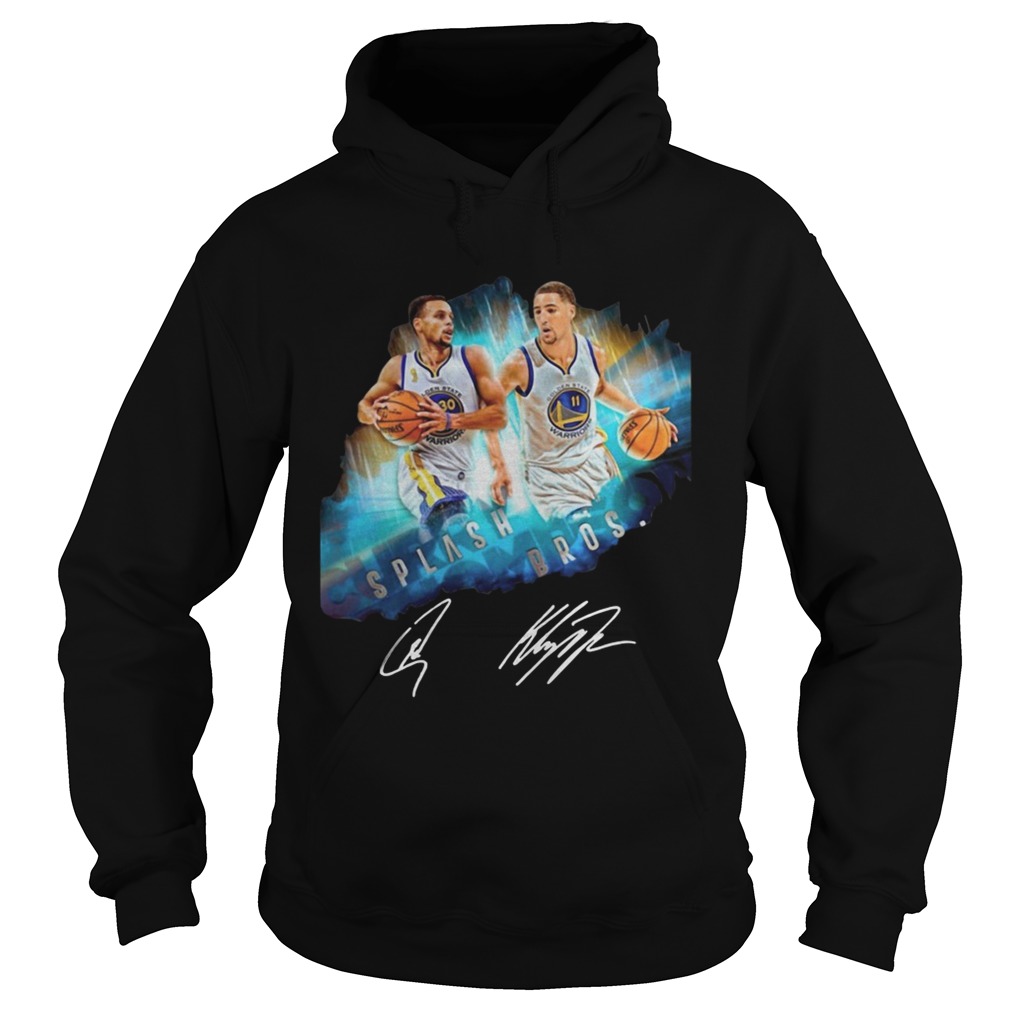 Splash BrothersSuper Splash Bros Klay Thompson Stephen Curry Hoodie