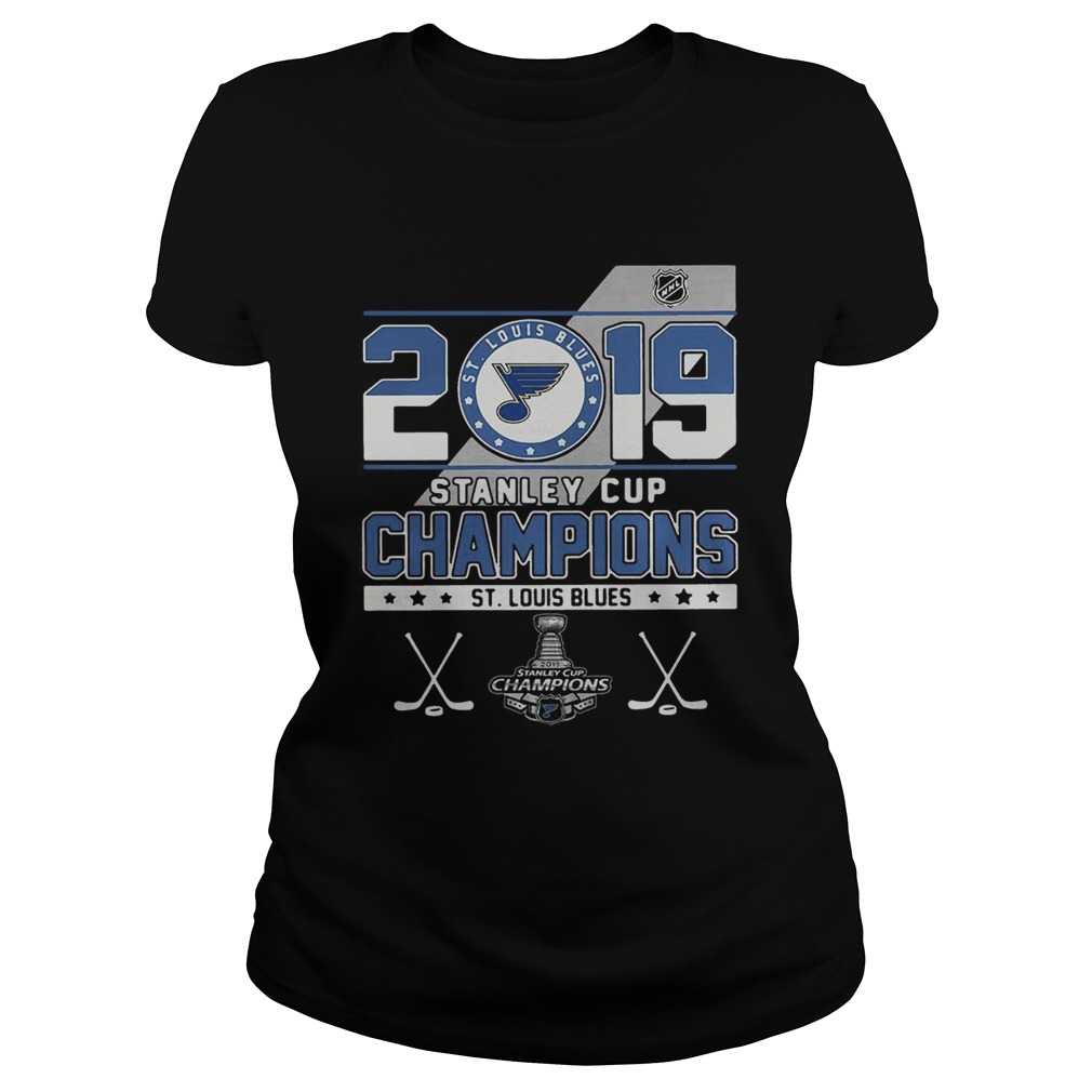 St Louis Blue stanley cup champions Classic Ladies