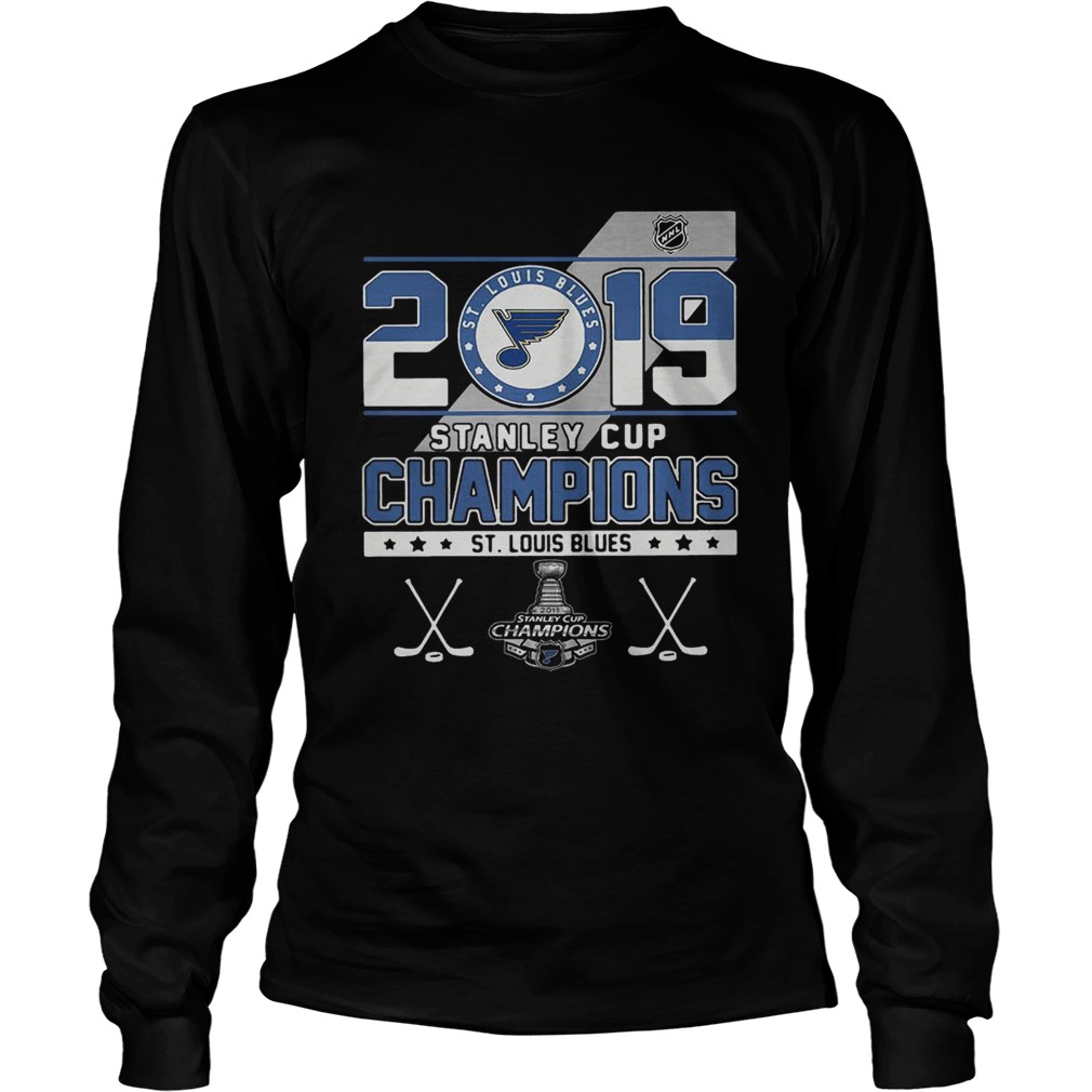 St Louis Blue stanley cup champions LongSleeve