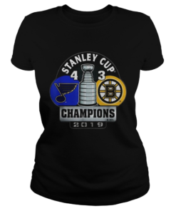 Stanley Cup champions St Louis Blues 4 3 Boston Bruins  Classic Ladies