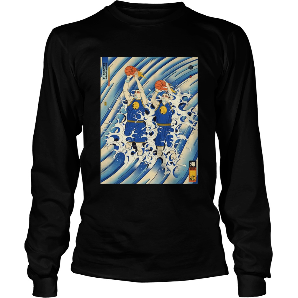 Steph Curry and Klay Thompson Splash Brothers LongSleeve