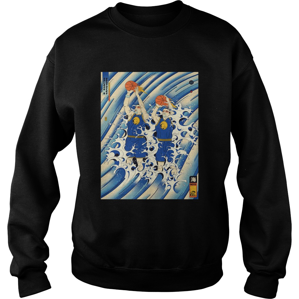 Steph Curry and Klay Thompson Splash Brothers Sweatshirt