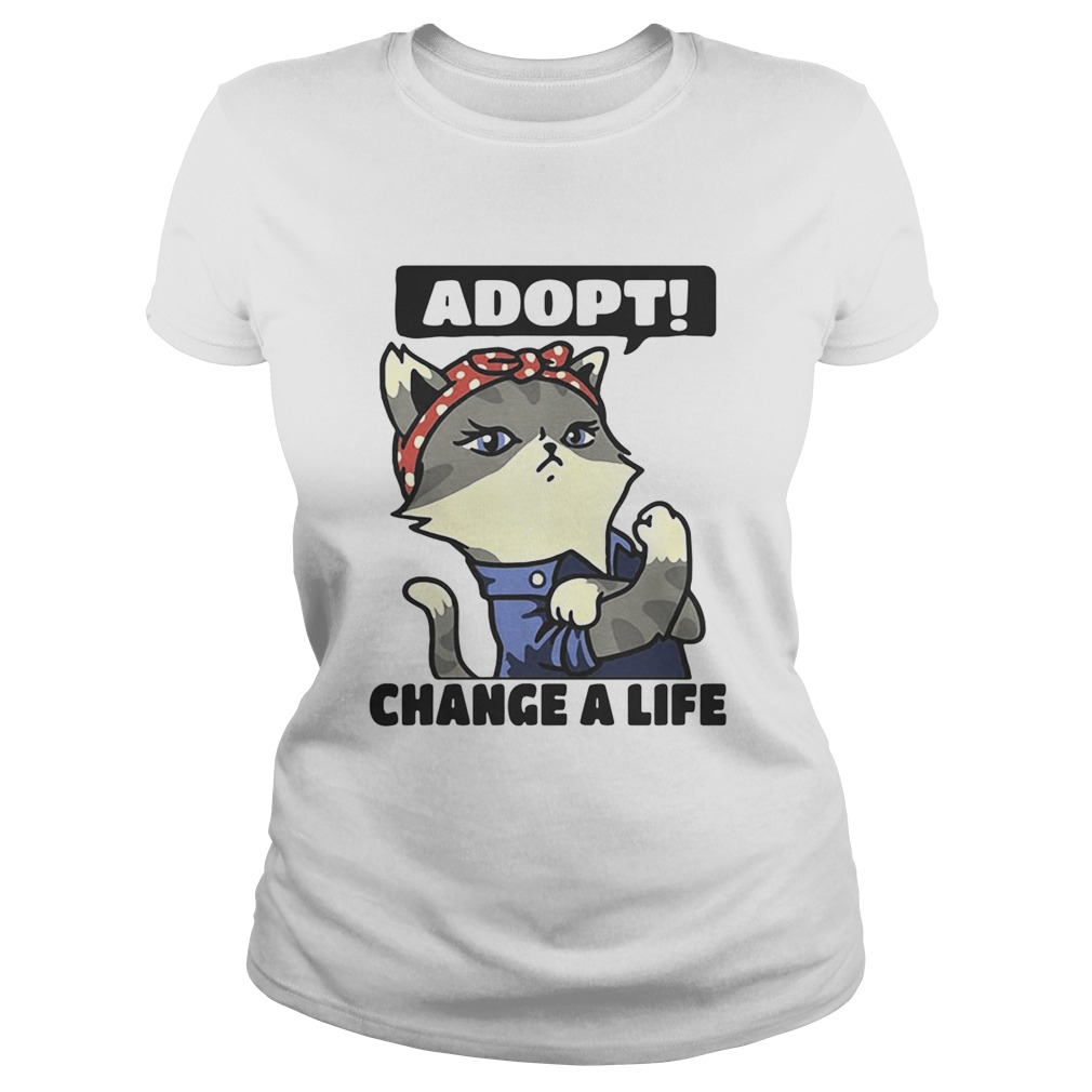 Strong catlady adopt change a life Classic Ladies