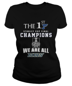 The 1st Stanley Cup Final Champions we are all Blues  Classic Ladies