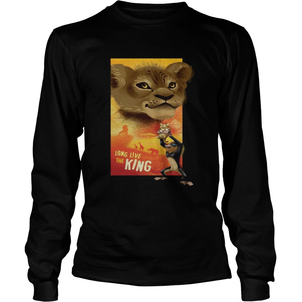 The Lion king Simba and Rafiki long live the king LongSleeve