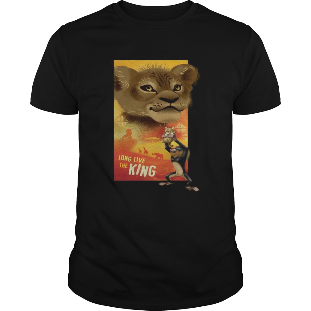 The Lion king Simba and Rafiki long live the king shirt