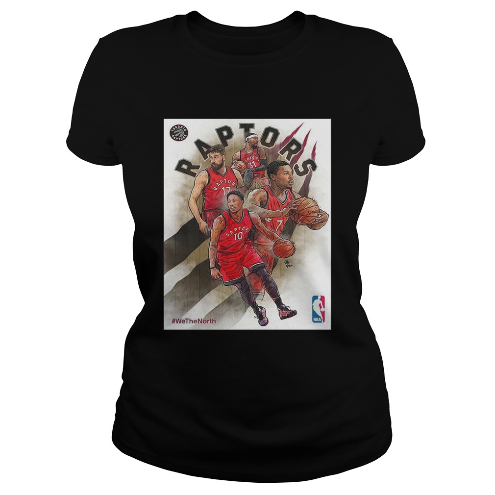 Toronto Raptor NBA Basketball Team Classic Ladies