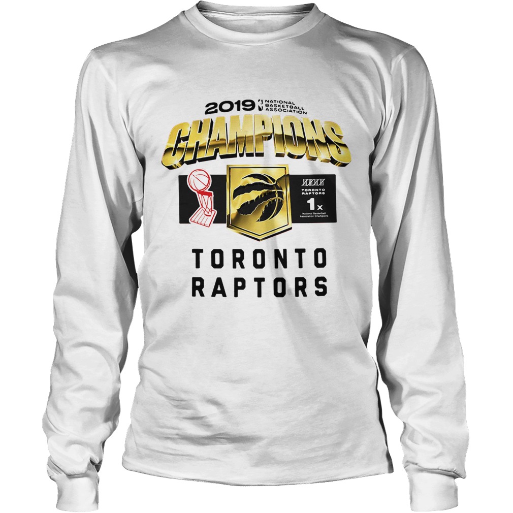 Toronto Raptors 2019 Champions LongSleeve