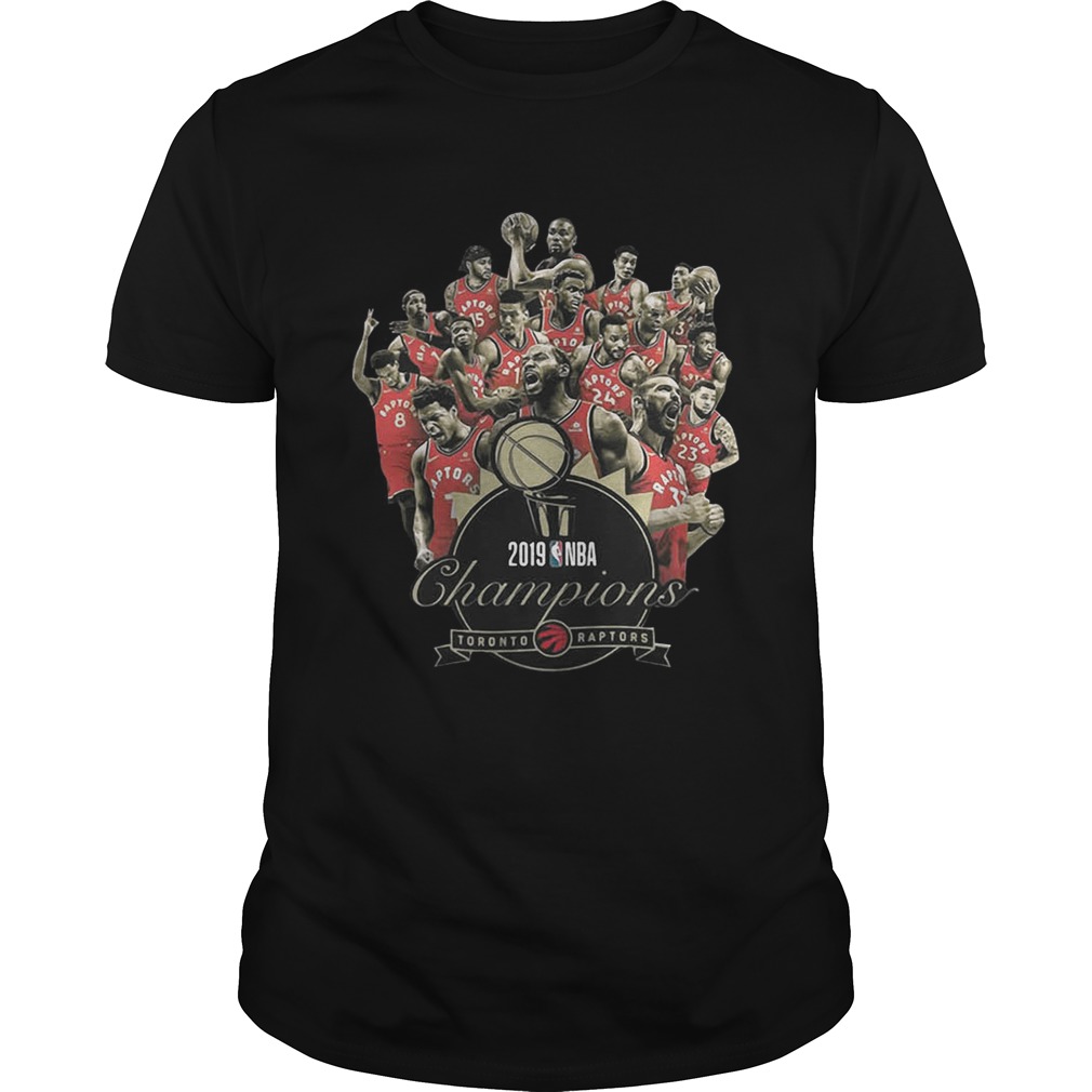 Toronto Raptors Champions of NBA 2019 shirt