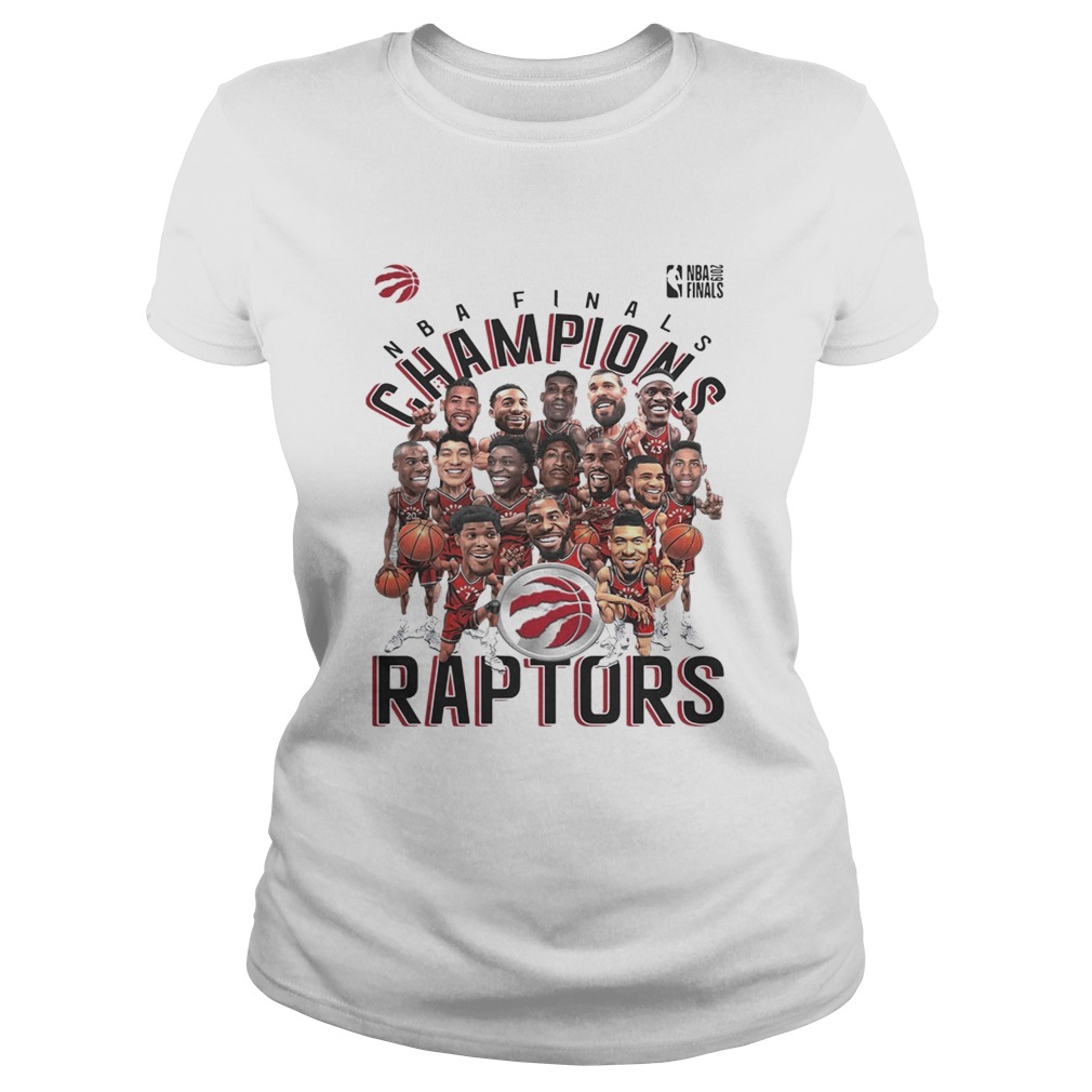 Toronto Raptors Heather Charcoal 2019 NBA Finals Champions Classic Ladies