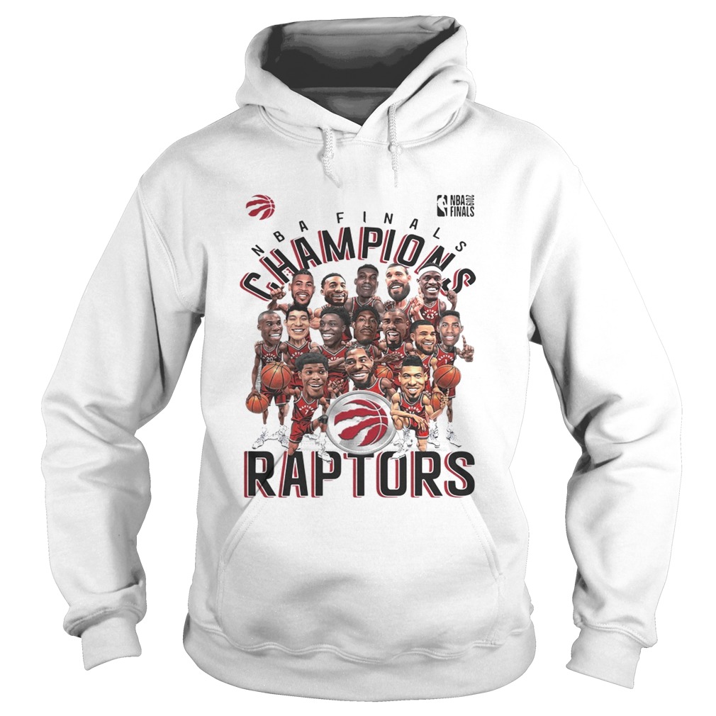 Toronto Raptors Heather Charcoal 2019 NBA Finals Champions Hoodie