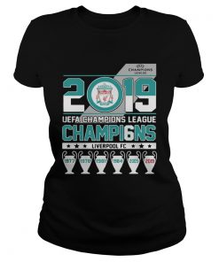 UEFA Champions League 2019 Champio6ns Liverpool FC  Classic Ladies