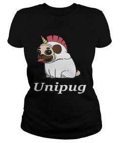 Unipug Unicorn Pug Dog  Classic Ladies