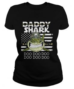 Veteran Daddy Shark Doo Doo Doo T Classic Ladies