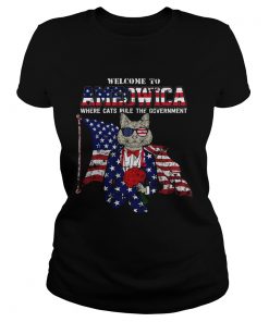 Welcome to Ameowica where cats rule the Government Classic Ladies